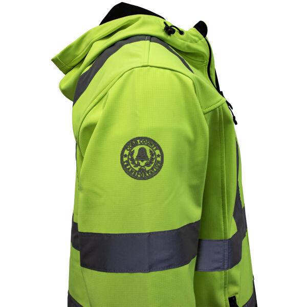 CREW HI-VIS Crawford Rip Stop Hi-Visibility Jacket Thumbnail