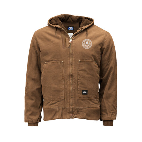 CREW Premium Insulated Fleece Lined Hooded Jacket Thumbnail